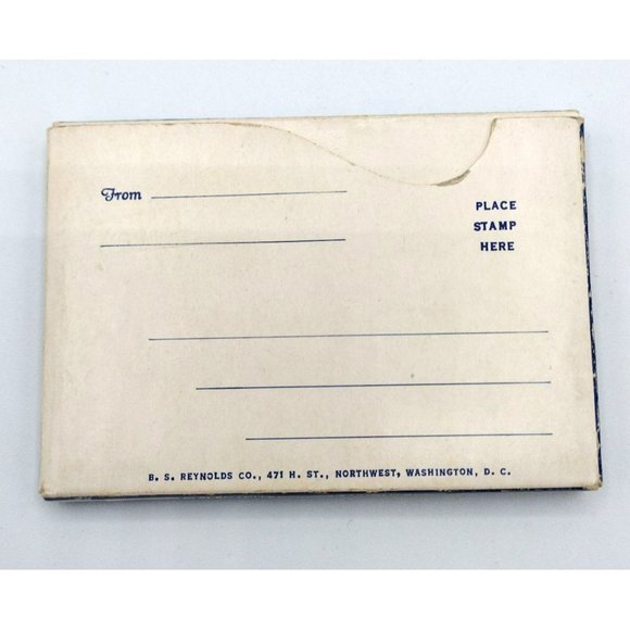 Washington D.C Mount Vernon Book of Souvenir Views Vintage Travel Souvenir - Picture 9 of 13